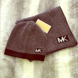 Michael Kors Hat and Scarf Set